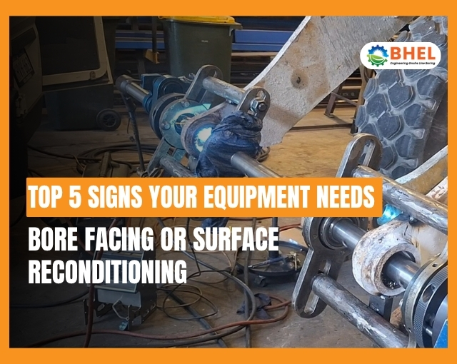 On-site bore facing and surface reconditioning for heavy machinery in Western Australia